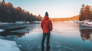 Így lehet túlélni a szakértők szerint, ha az ember alatt beszakad a jég