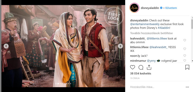Aladdin a legtöbb jelenetben inget hord, pedig valójában csak egy mellénye van és mezítláb közlekedik - A női rajongók szívesen nézték volna a Disney-hős félmeztelen felsőtestét Aladdin a legtöbb jelenetben inget hord, pedig valójában csak egy mellénye van és mezítláb közlekedik - A női rajongók szívesen nézték volna a Disney-hős félmeztelen felsőtestét