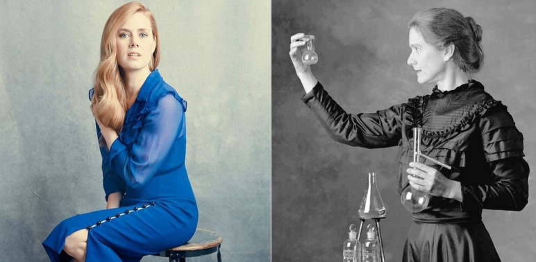 Amy Adams tökéletes Marie Curie lenne.