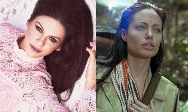 Az egyik népszerű szerelemes drámának, a Határok nélkülnek főszereplőnője, Angelina Jolie lett, de csak azután, hogy Catherine Zeta-Jones-t szülési szabadságra küldte a direktor.