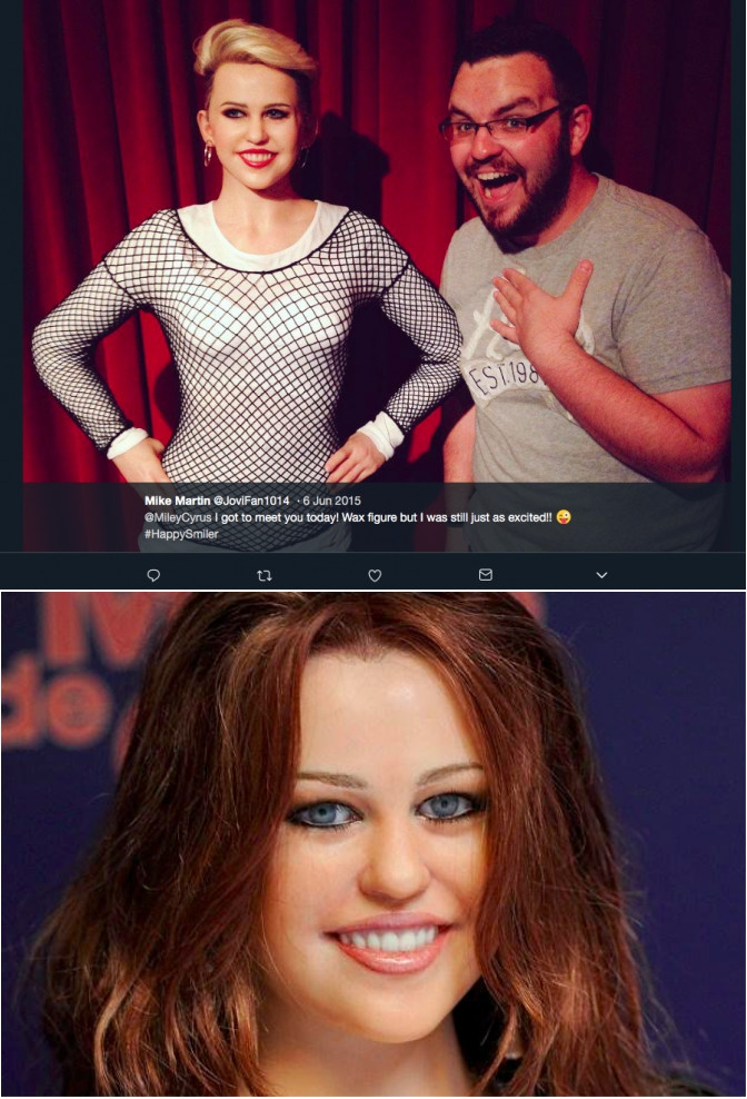 Miley Cyrusnak rögtön két gusztustalan viaszklón is jutott Amerikában. De legalább egyik sem hasonlít rá igazából! Miley Cyrusnak rögtön két gusztustalan viaszklón is jutott Amerikában. De legalább egyik sem hasonlít rá igazából!