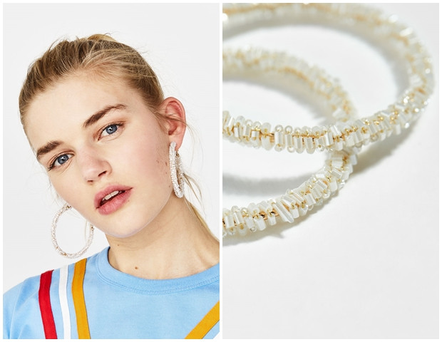Fülbevaló: Bershka (1,995 HUF)