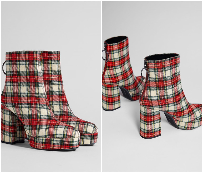 Bokacsizma: Bershka (12,995 HUF)