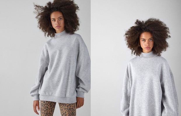 Ez az enyhén emelt nyakrészű pulóver biztosan megvédi a nyakunkat egy erősebb szélfúvástól is. Dzsekivel viselve se fogunk fázni benne. Ezt a darabot a Bershka oldalán találtam, és csak 3995 forintba kerül Ez az enyhén emelt nyakrészű pulóver biztosan megvédi a nyakunkat egy erősebb szélfúvástól is. Dzsekivel viselve se fogunk fázni benne. Ezt a darabot a Bershka oldalán találtam, és csak 3995 forintba kerül