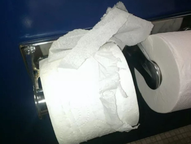 Amikor így szakad el a vécépapír