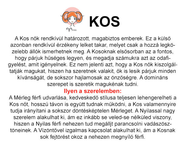 Kos - III.21. - IV.20.