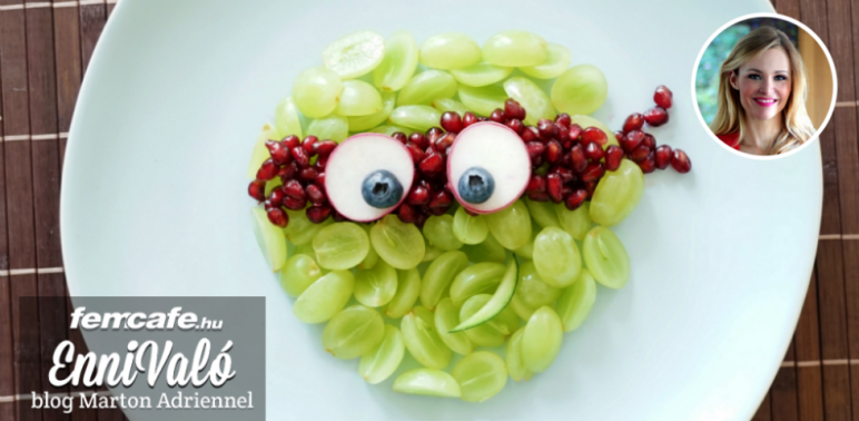 Nindzsát uzsonnára! Egészséges, vidám falatok kicsiknek és nagyoknak