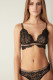 Lacy Leopard Háromszög Fazonú Melltartó 