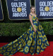 Taylor Swift mindig csinos, de ez a ruha inkább emlékeztet egy giccses, barokk öltözékre, mintsem a Golden Globe-ra illő megjelenésre. Az énekesnő bájos arcához sokkal jobban illett volna valami egyszerű, fiatalos estélyi, ami színben és mintában sem ennyire erőszakos.