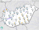 A hidegfront miatt, a csapadékzóna folyamatosan tolódik át az ország keleti részére, és az egész országban okozhat kisebb-nagyobb mennyiségű csapadékot. Jelentős őmérsékletcsökkenés nem várható.
