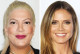 Tori Spelling és Heidi Klum - 45 évesek