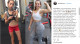 A fotón látható lány 38 kg-osra fogyasztotta, edzette magát. 2016 januárjában határozta el, hogy nem sanyargatja tovább a testét. A jobb oldali kép már az új, boldogabb, erősebb énjéről készült.