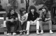 Demjén Ferenc 1981-ben a V´Moto-Rock  együttes alapítójaként, Herpai Sándorral, Lerch Istvánnal és Menyhárt Jánossal.