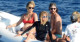 A parton nem sokat időznek, Goldie Hawn a víz megszállottja. Imád hajózni, jetskizni és búvárkodni.