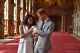 Meghan ruháját egyébként Grace Wales Bonner keze munkáját dicséri, aki díjnyertes tervező. 