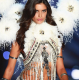 A Victoria's Secret modell, Sara Sampaio a 2017-es show kifutóján.