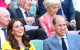 Vilmos és Katalin a Wimbledoni tenisztorna egyik meccsén Vilmos és Katalin a Wimbledoni tenisztorna egyik meccsén