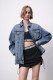 OVERSIZED DENIM JACKET (Zara, 9 995 HUF)
