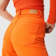 Pull &amp; Bear Színes, magas derekú, bő szárú nadrág 9995 Ft