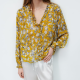 ZARA Jacquard floral print blouse 9995 Ft