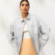 H&amp;M Túlméretezett farmering 9295 Ft