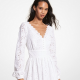 Michael Kors Palm Eyelet Cotton Dress 104 000 Ft