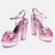 DeeZee Rózsaszín platform szandál Silvia 12 995 Ft