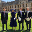 A fiatalok Harry és Meghan esküvőjén is részt vettek. A képen szüleikkel, Lady Sarah Chattoval és férjével láthatóak.