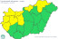 A HungaroMet ezekre a vármegyékre adott ki figyelmeztetést zivatarveszély miatt.
A HungaroMet ezekre a vármegyékre adott ki figyelmeztetést zivatarveszély miatt.