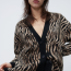 ZARA Animal print cardigan 12 995 Ft
