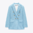 ZARA Textured blazer with button details 22 995 Ft
