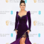 Salma Hayek egy lila színű Gucci ruhában érkezett meg a díjátadó gálára.
Salma Hayek egy lila színű Gucci ruhában érkezett meg a díjátadó gálára. 