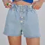 ZARA Baggy paperbag denim shorts with buttons 8995 Ft
ZARA Baggy paperbag denim shorts with buttons 8995 Ft