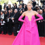 Elsa Hosk topmodell gyönyörű Valentino ruhában.
