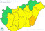 Szerdára 14 vármegyére adott ki figyelmeztetést a HungaroMet Zrt. magas középhőmérséklet miatt.
Szerdára 14 vármegyére adott ki figyelmeztetést a HungaroMet Zrt. magas középhőmérséklet miatt.