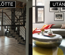 Átlagosból fényűző: előtte-utána fotók egy csodás lakásfelújításról