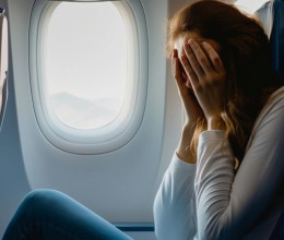 A 3 éves fiával repül az anya: a felszállás után jön a rémálom - Videó