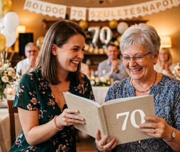 A tökéletes ajándék a 70. születésnapra A tökéletes ajándék a 70. születésnapra