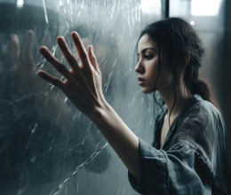 Szellemet pillantott meg a szomszédja ablakában: sikítófrászt kapott, amikor a titokzatos idegen megmozdult - Videó