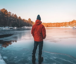 Így lehet túlélni a szakértők szerint, ha az ember alatt beszakad a jég