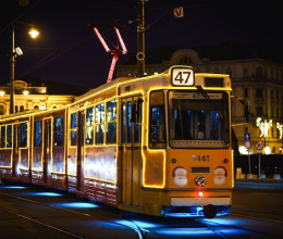 Pénteken indul a BKV ünnepi fényflottája - mutatjuk a részleteket
