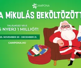 Karácsonyi varázslat a Camponában – Találkozz te is a Mikulással! Karácsonyi varázslat a Camponában – Találkozz te is a Mikulással!