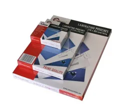 Maximális védelem lamináló fóliákkal Maximális védelem lamináló fóliákkal