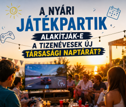 A nyári játékpartik alakítják-e a tizenévesek új társasági naptárát? A nyári játékpartik alakítják-e a tizenévesek új társasági naptárát?