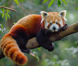 Kihalás fenyegeti a világ legédesebb állatát – A vörös panda hatalmas veszélybe került