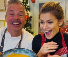 Lázár Chef és Weisz Fanni együtt a konyhában: Így készül jelnyelven a karácsonyi menü
